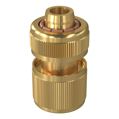 Verve Aquastop Round Hose Pipe Connector