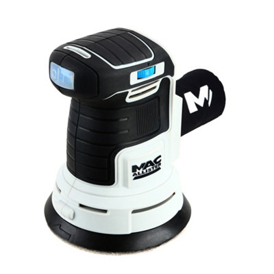 Mac Allister Solo 18V 125Mm Li-Ion Brushed Cordless Random Orbit Sander (Bare Tool) - Mros18-Li