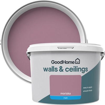 Goodhome Walls & Ceilings Morioka Matt Emulsion Paint, 2.5L