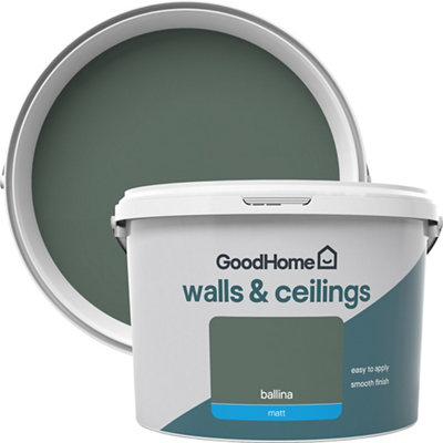 Goodhome Walls & Ceilings Ballina Matt Emulsion Paint, 2.5L
