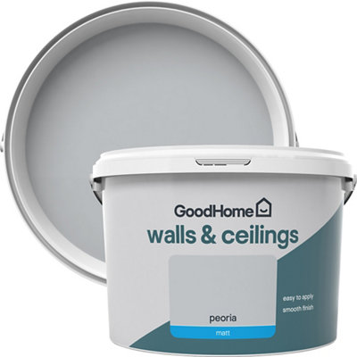 Goodhome Walls & Ceilings Peoria Matt Emulsion Paint, 2.5L