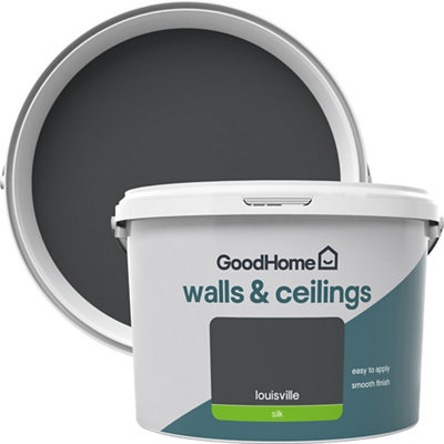 Goodhome Walls & Ceilings Louisville Silk Emulsion Paint, 2.5L
