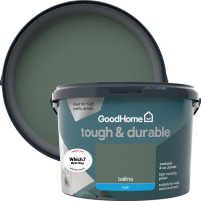 Goodhome Tough & Durable Ballina Matt Emulsion Paint, 2.5L