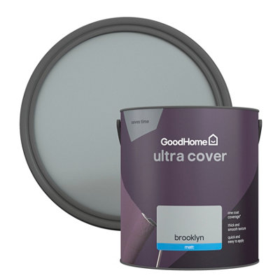 Goodhome Ultra Cover Brooklyn Matt Emulsion Paint, 2.5L
