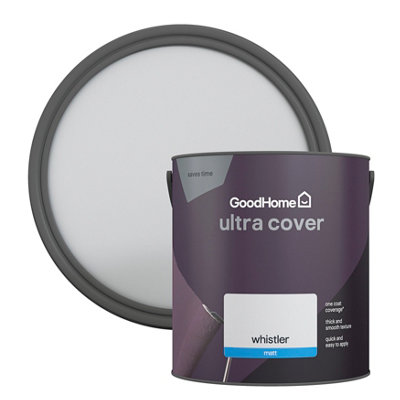 Goodhome Ultra Cover Whistler Matt Emulsion Paint, 2.5L