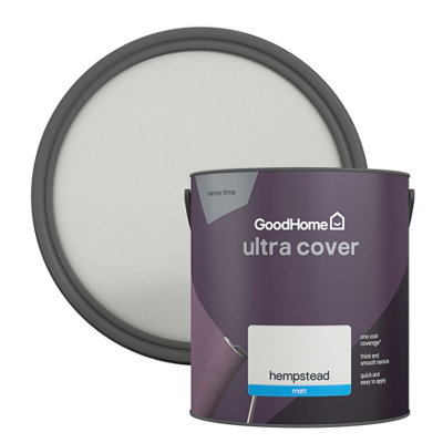 Goodhome Ultra Cover Hempstead Matt Emulsion Paint, 2.5L