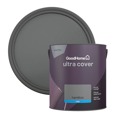 Goodhome Ultra Cover Hamilton Matt Emulsion Paint, 2.5L