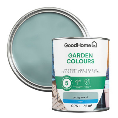 Goodhome Colour It Port Grimaud Matt Multi-Surface Paint, 750Ml