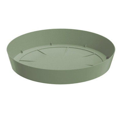 Verve Nurgul Deep Lichen Green Saucer (Dia)15.5Cm