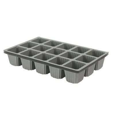 Verve Grey Tray (L)35Cm, Pack Of 5