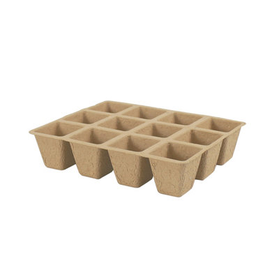 Verve Natural Tray (L)21.5Cm, Pack Of 5