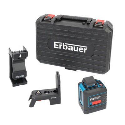 Erbauer 20M Red Cross Line Self-Levelling Laser Level