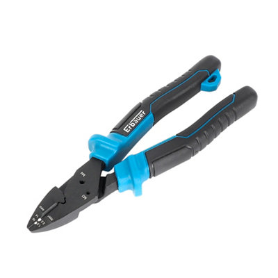 Erbauer 190Mm Blue Diagonal/Side Cutter