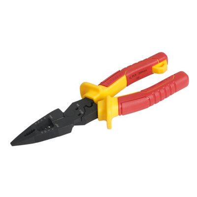 Erbauer 210Mm Vde Certified Long Nose Pliers