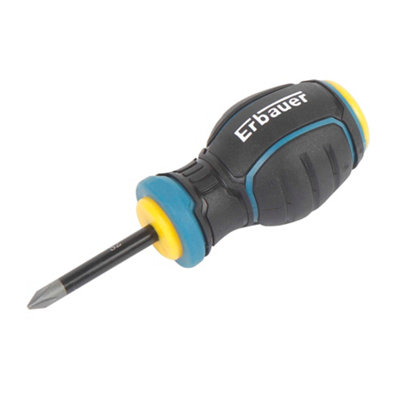 Erbauer Stubby Phillips Screwdriver Ph1 X 38Mm