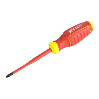 Erbauer Phillips Vde Screwdriver Ph1 X 100Mm