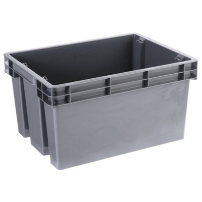 Form Xago Heavy Duty Grey 15L Small Plastic Stackable Storage Box