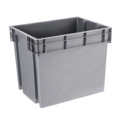 Form Xago Heavy Duty Grey 24L Medium Plastic Stackable Storage Box