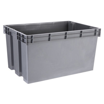 Form Xago Heavy Duty Grey 68L Xl Plastic Stackable Storage Box