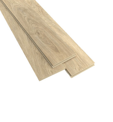 Goodhome Southwell Light Natural Oak Effect Laminate Flooring Sample