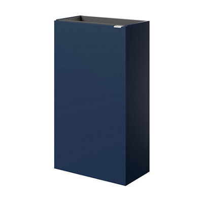 Goodhome Imandra Matt Blue Single Freestanding Bathroom Cloakroom Unit (H) 790Mm (W) 440Mm