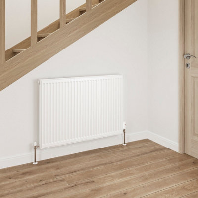 Flomasta White Type 11 Single Panel Radiator, (W)900Mm X (H)700Mm