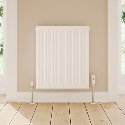 Flomasta White Type 11 Single Panel Radiator, (W)400Mm X (H)600Mm