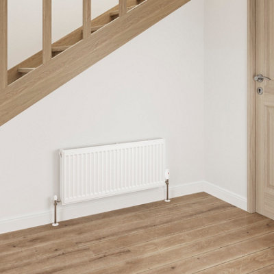 Flomasta White Type 11 Single Panel Radiator, (W)1100Mm X (H)400Mm