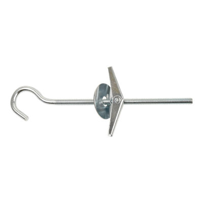 Diall C-Hook Spring Toggle (Dia)4Mm (L)75Mm, Pack Of 2