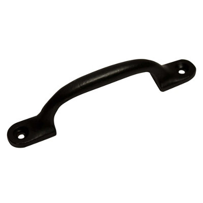 Blooma Black Gate Pull Handle (L)10.2Cm