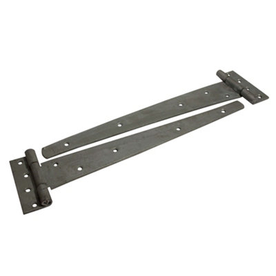 Blooma Galvanised Steel Tee Hinge (L)381Mm, Pack Of 2