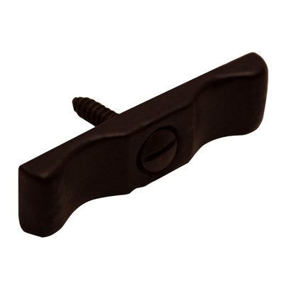 Blooma Thumbturn Black Gate Latch, (L)48Mm