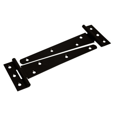 Blooma Black Steel Tee Hinge (L)152Mm, Pack Of 2