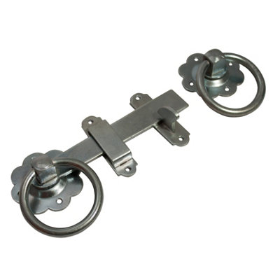 Blooma Zinc-Plated Steel Gate Latch, (L)152Mm