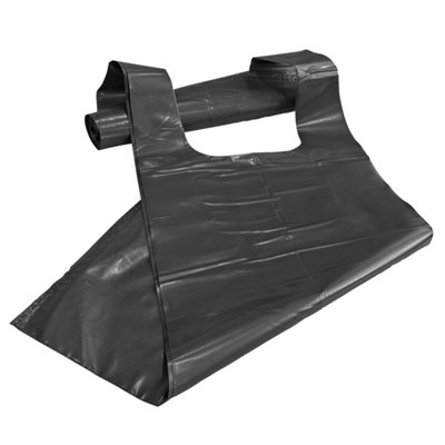 B&Q Heavy Duty Black Rubble Bag, 70L 40Kg, Pack Of 5