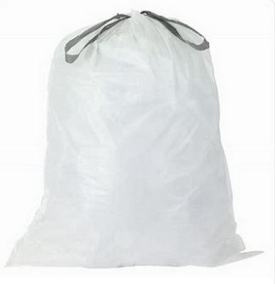 B&Q 40L White Medium Duty Bin Bag, Pack Of 20