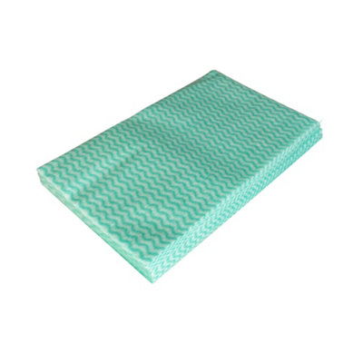 B&Q Green Synthetic Kitchen Cloth, Pack Of 20