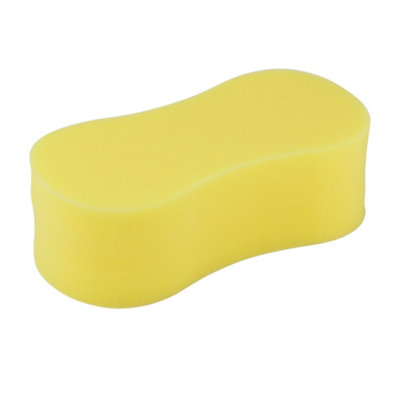 B&Q Yellow Polyurethane (Pu) Super Absorbant Jumbo Sponge