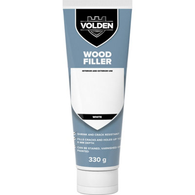 Volden White Ready Mixed Wood Filler, 330G