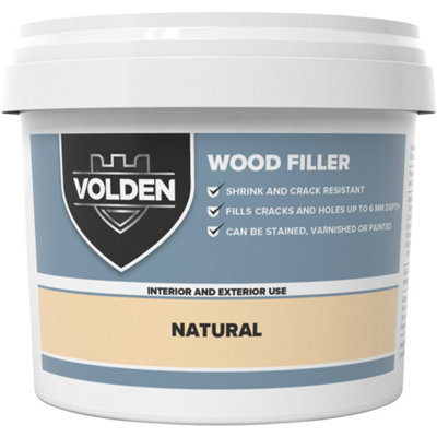 Volden Natural Ready Mixed Wood Filler, 500G