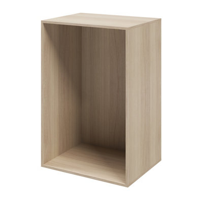 Goodhome Atomia Oak Effect Modular Furniture Cabinet, (H)1125Mm (W)750Mm (D)580Mm