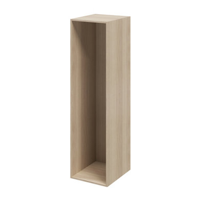 Goodhome Atomia Oak Effect Modular Furniture Cabinet, (H)1875Mm (W)500Mm (D)580Mm