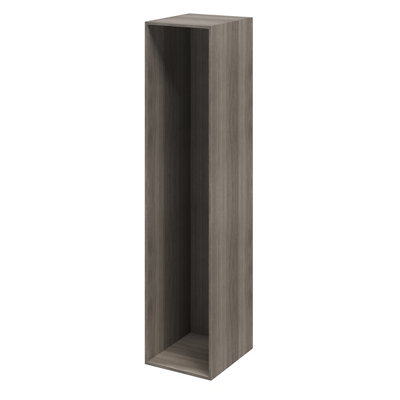 Goodhome Atomia Grey Oak Effect Modular Furniture Cabinet, (H)2250Mm (W)500Mm (D)580Mm