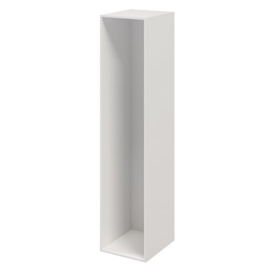 Goodhome Atomia White Modular Furniture Cabinet, (H)2250Mm (W)500Mm (D)580Mm