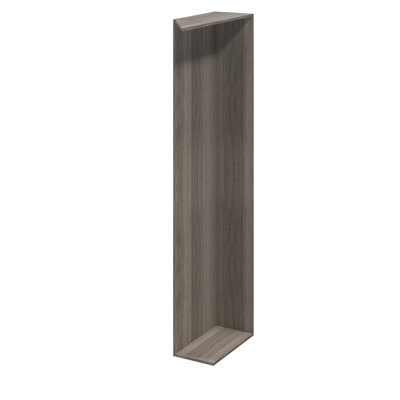 Goodhome Atomia Grey Oak Effect Modular Furniture Cabinet, (H)2250Mm (W)300Mm (D)580Mm