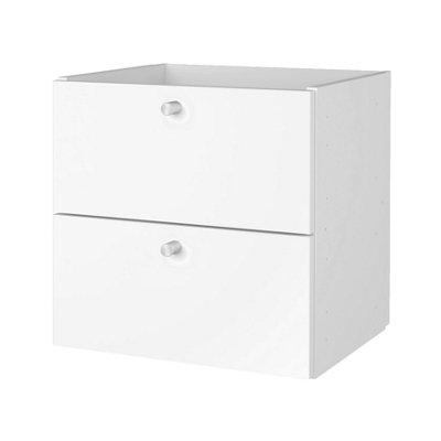 Goodhome Mixxit White Internal Modular Drawer Kit (H)329Mm (W)330Mm (D)325Mm