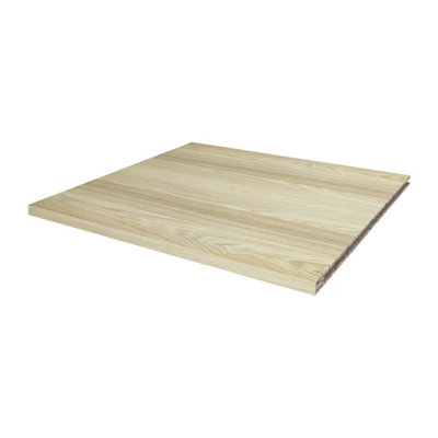 Goodhome Konnect Modular Oak Effect Rectangular Shelf (L)33Cm X (D)31.5Cm