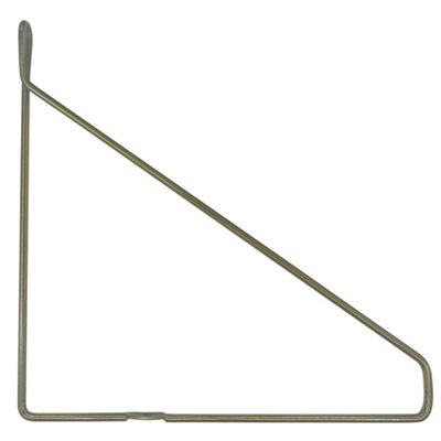 Goodhome Arama Copper Effect Steel Hairpin Shelving Bracket (H)210Mm (D)210Mm
