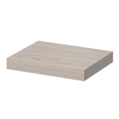 Goodhome Cusko Oak Effect Rectangular Floating Shelf (L)30Cm X (D)23.5Cm