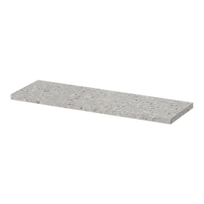 Goodhome Rigga Modular Terrazzo Effect Rectangular Floating Shelf (L)60Cm X (D)19Cm